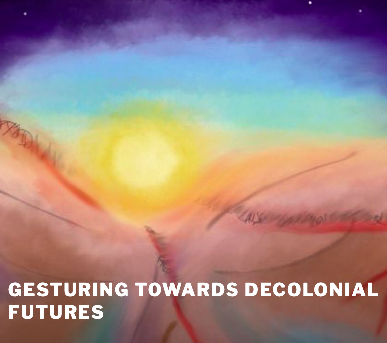 Gesturing Towards Decolonial Futures Collective logo